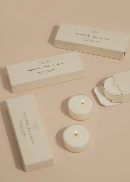 3 Pack of Scented Tea Lights, Tea Light Set