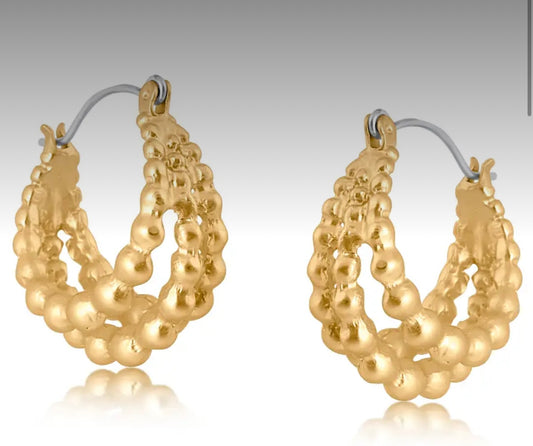 Selma Delicate Hoop Earrings