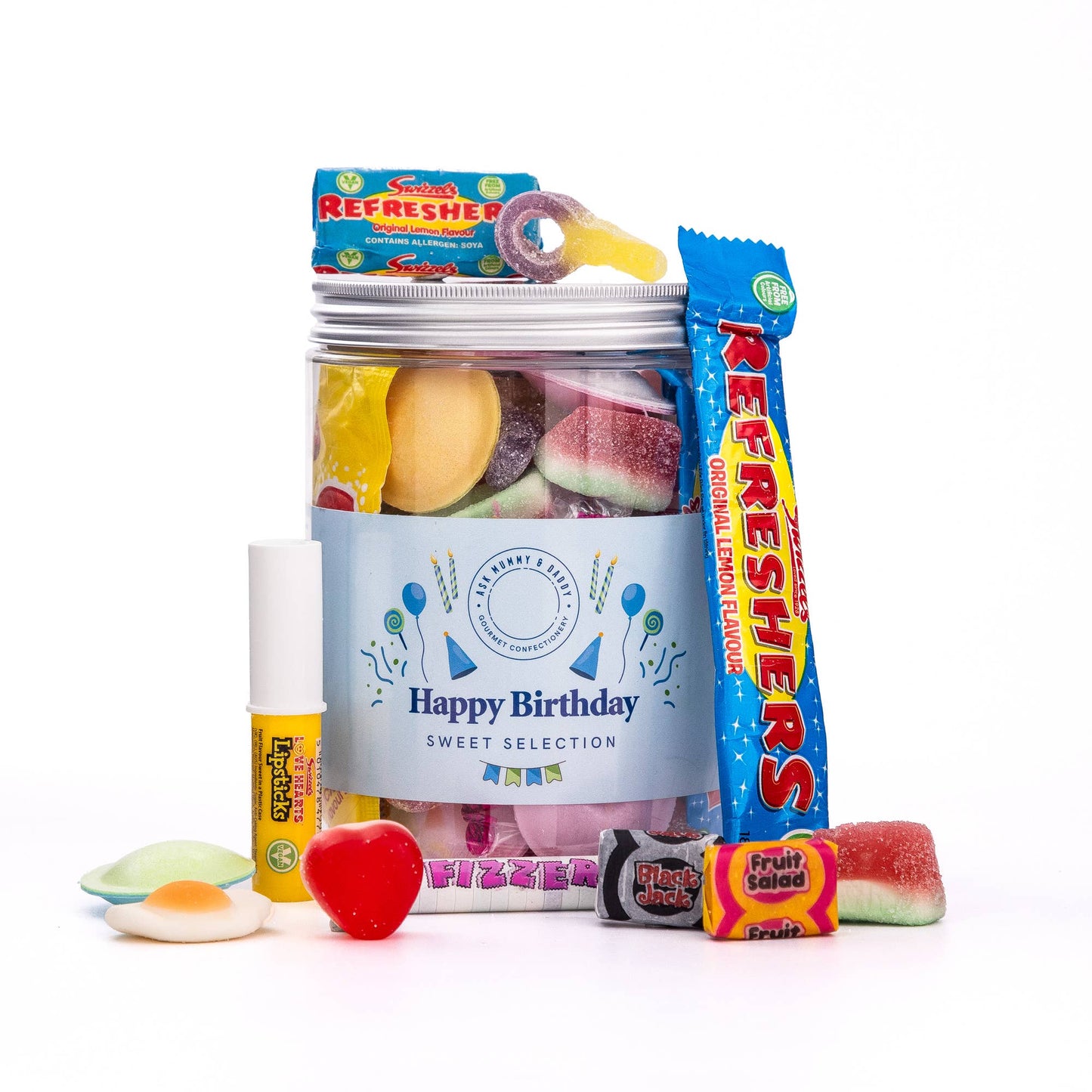 Happy Birthday Blue Share Tub