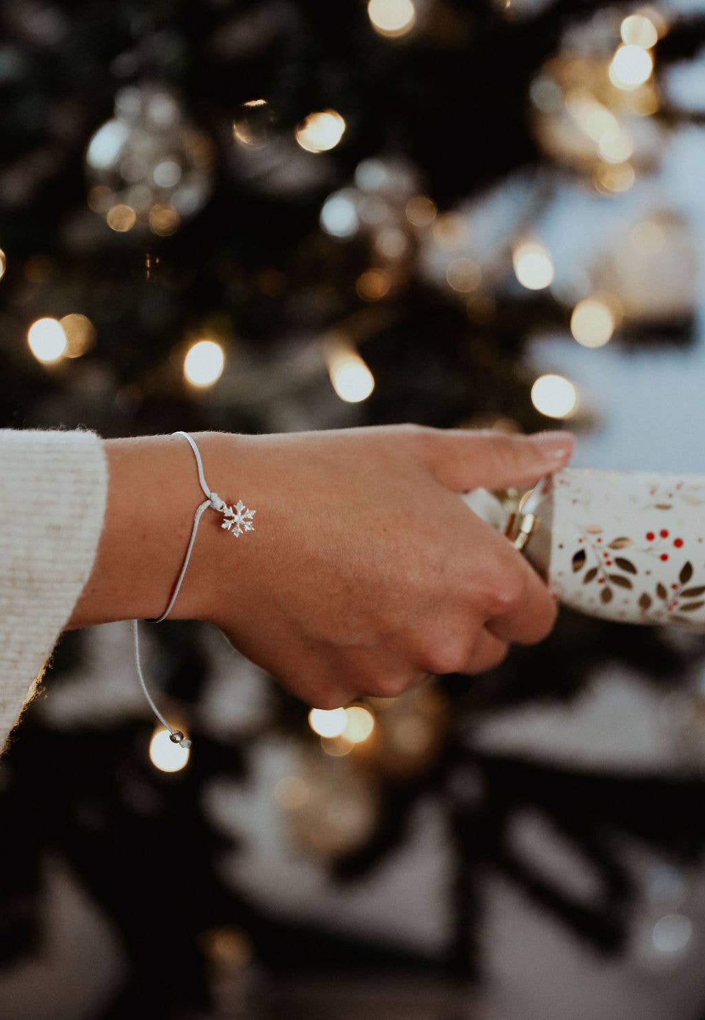Magical Christmas Santa Snowflake Bracelet