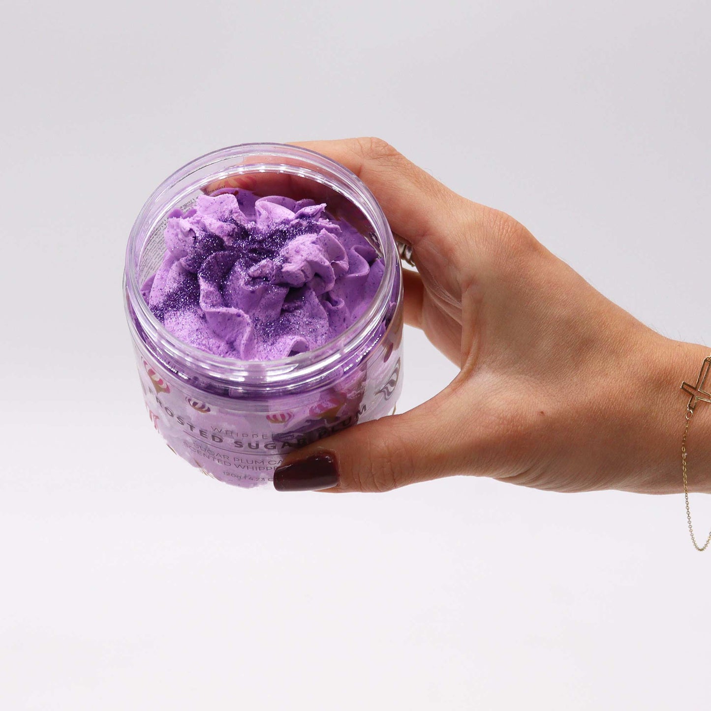 Frosted Sugar
Plum Whipped Soap (120g)