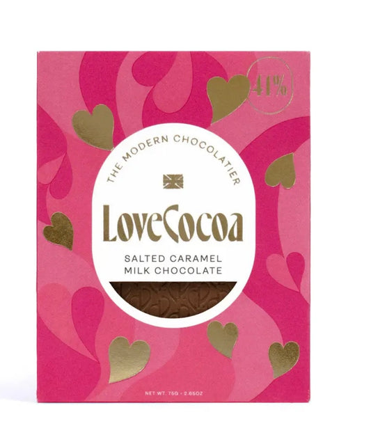 Love Cocoa - Heart Salted Caramel Milk Chocolate