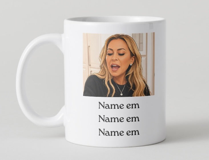 RHOBH Sutton Stracke (Brown) Name em Mug