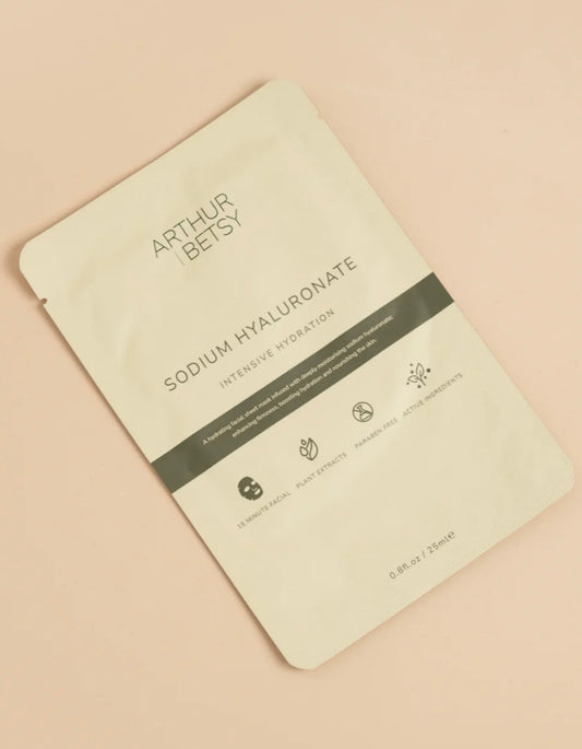 Moisturising face mask