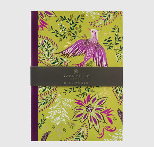 Sara Miller Haveli G. Set of 2 A5 Notebooks