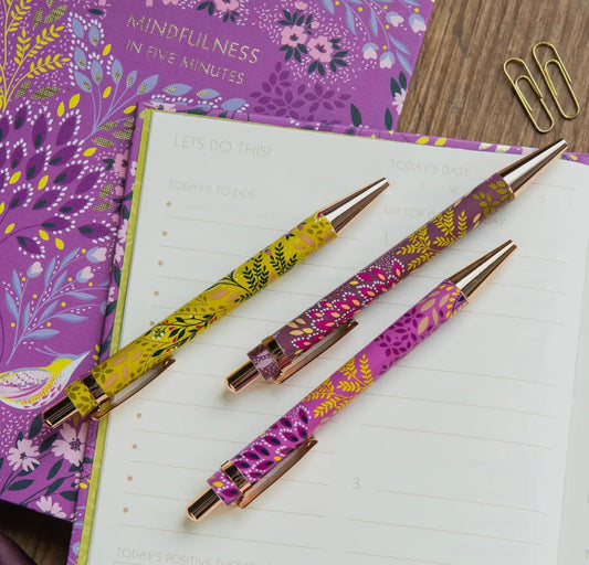 Sara Miller Haveli G. Set of 3 Pens