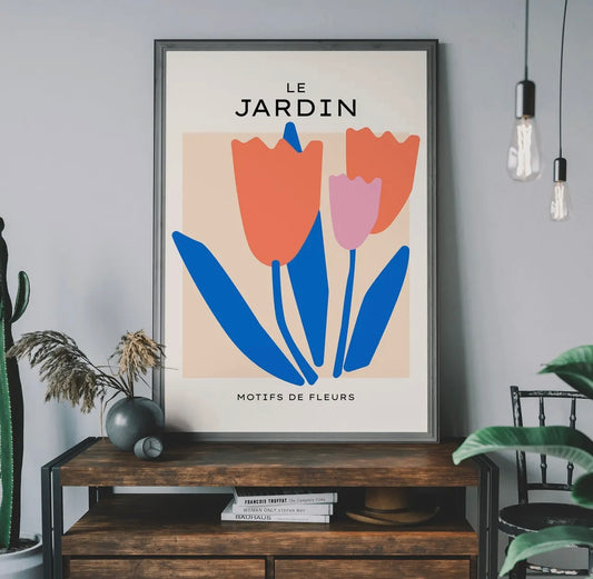 Le Jardin Floral Print
