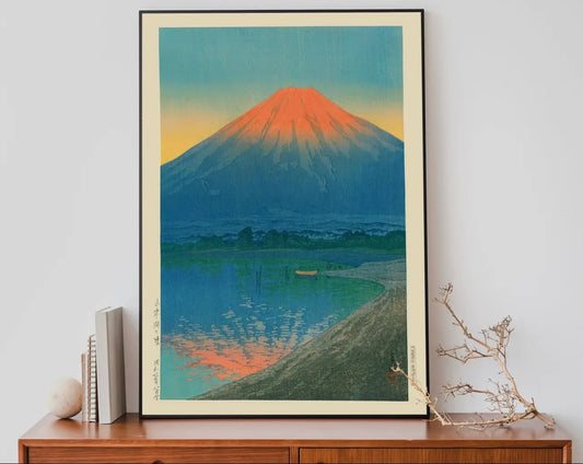 Mt Fuji By Kawase Hasui Print