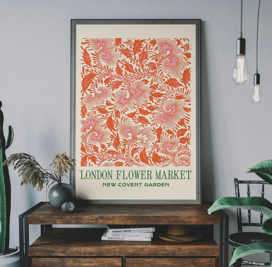 London Flower Market Covent
Garden Print