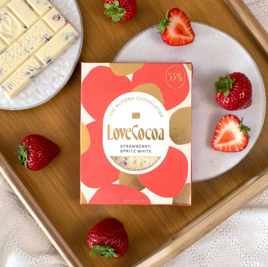 Strawberry Spritz White Chocolate Bar