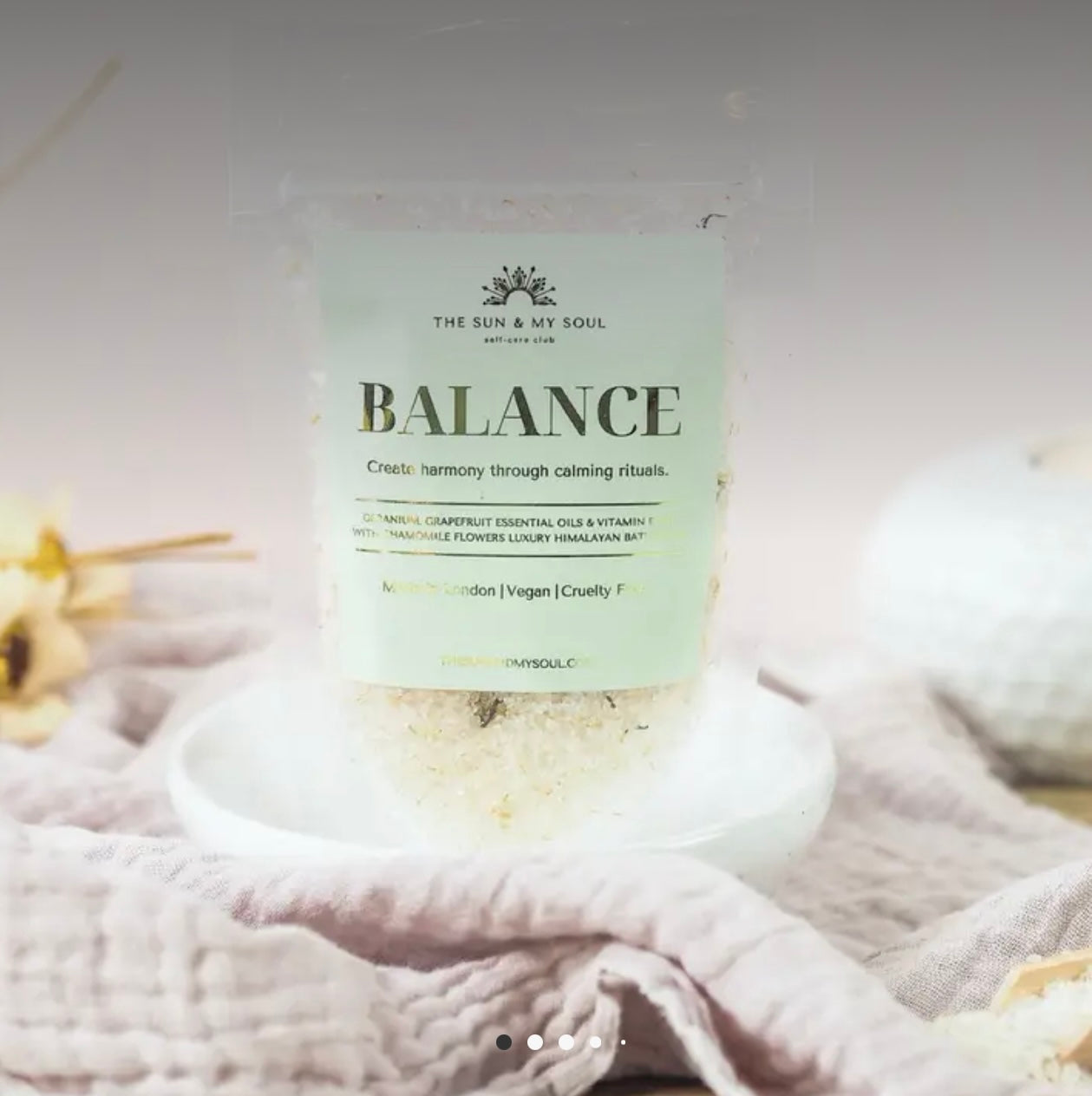 Balance Luxury Soak Himalayan Bath
Salts Gift | Aromatherapy