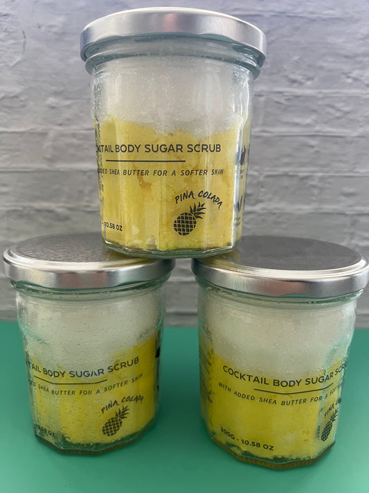 Pina Colada Cocktail Sugar Body Scrub