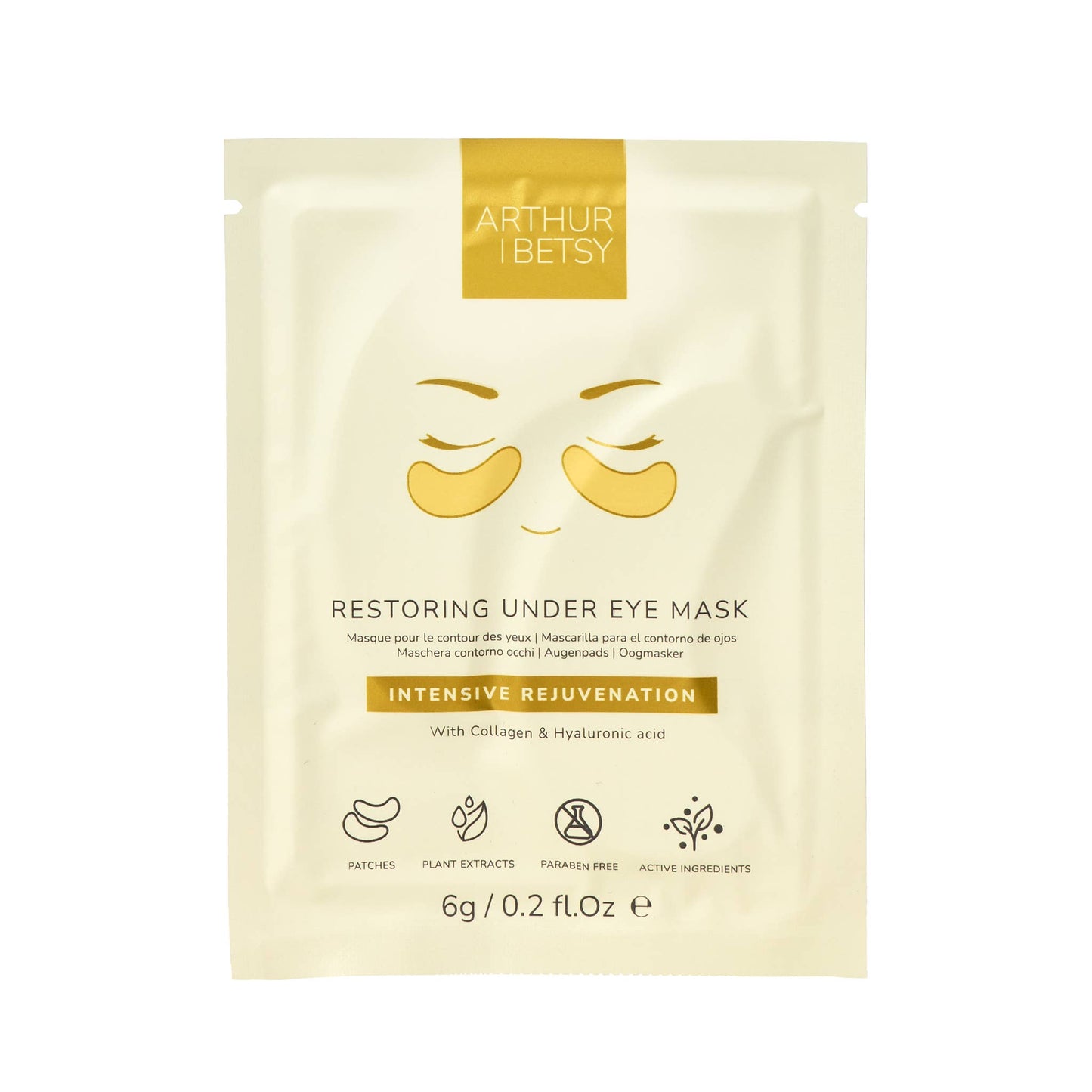 Gold under eye patches - Collagen eye mask