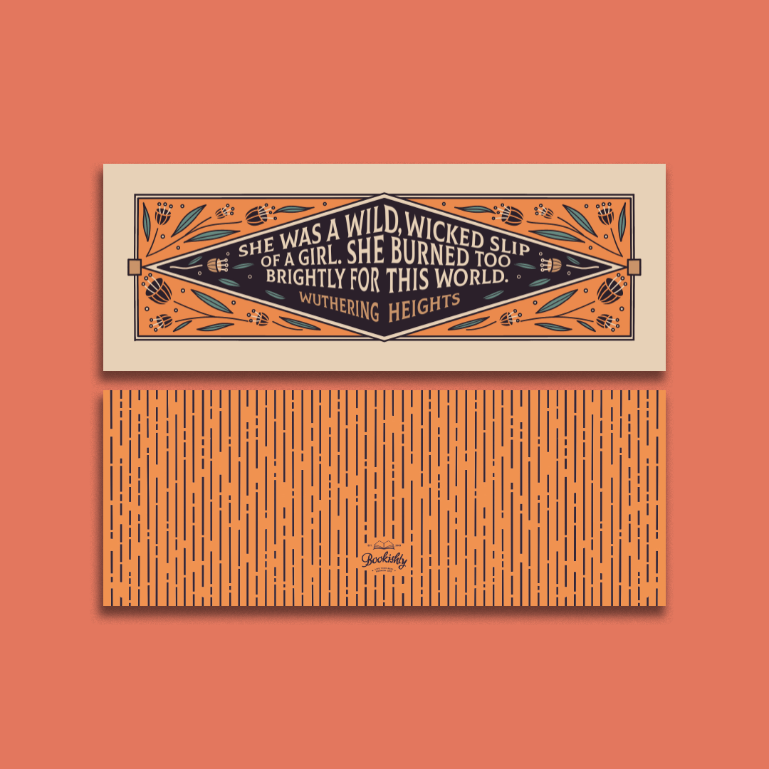 Wuthering Heights Brontë Quote Bookmark