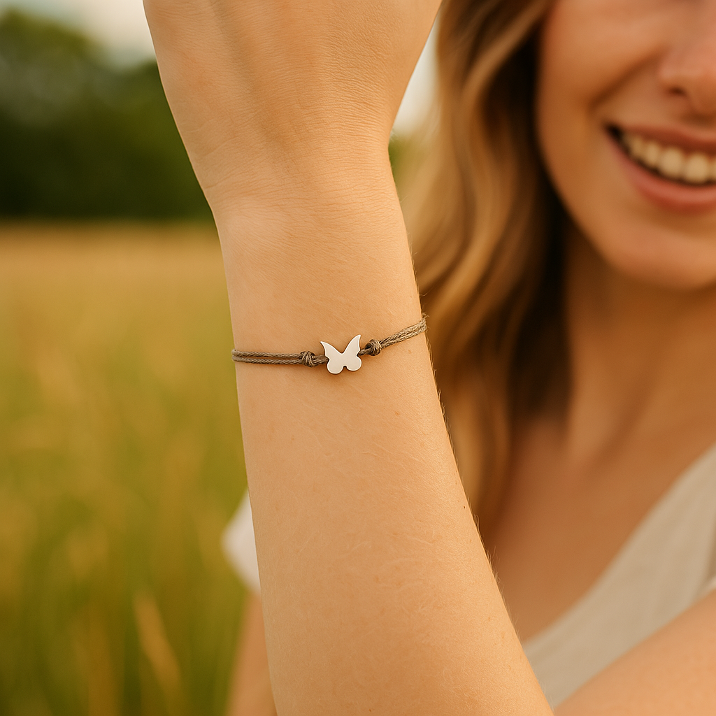 Butterfly Empowering Brave Bracelet