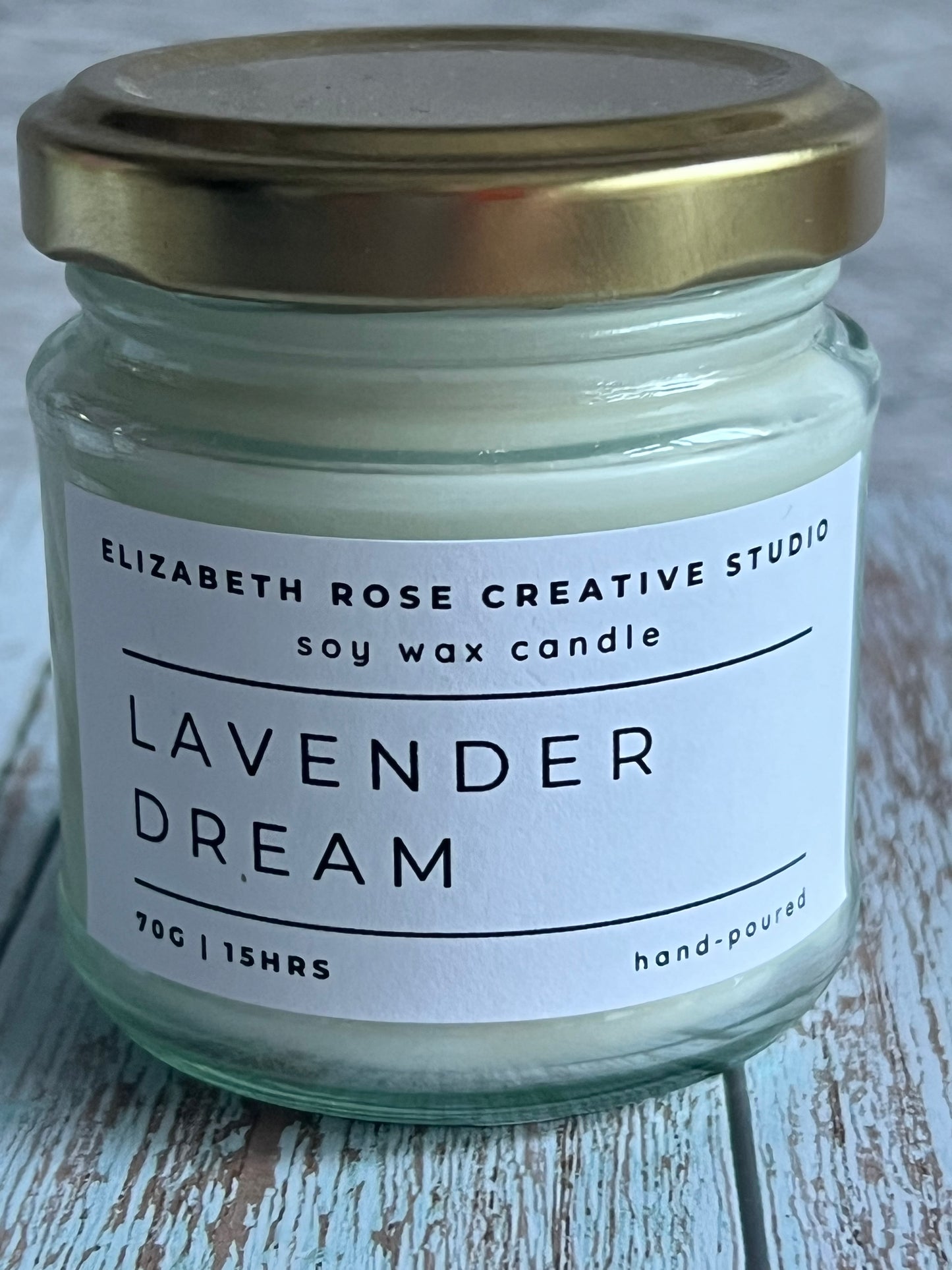 Natural Soy Wax Scented Candle 70g