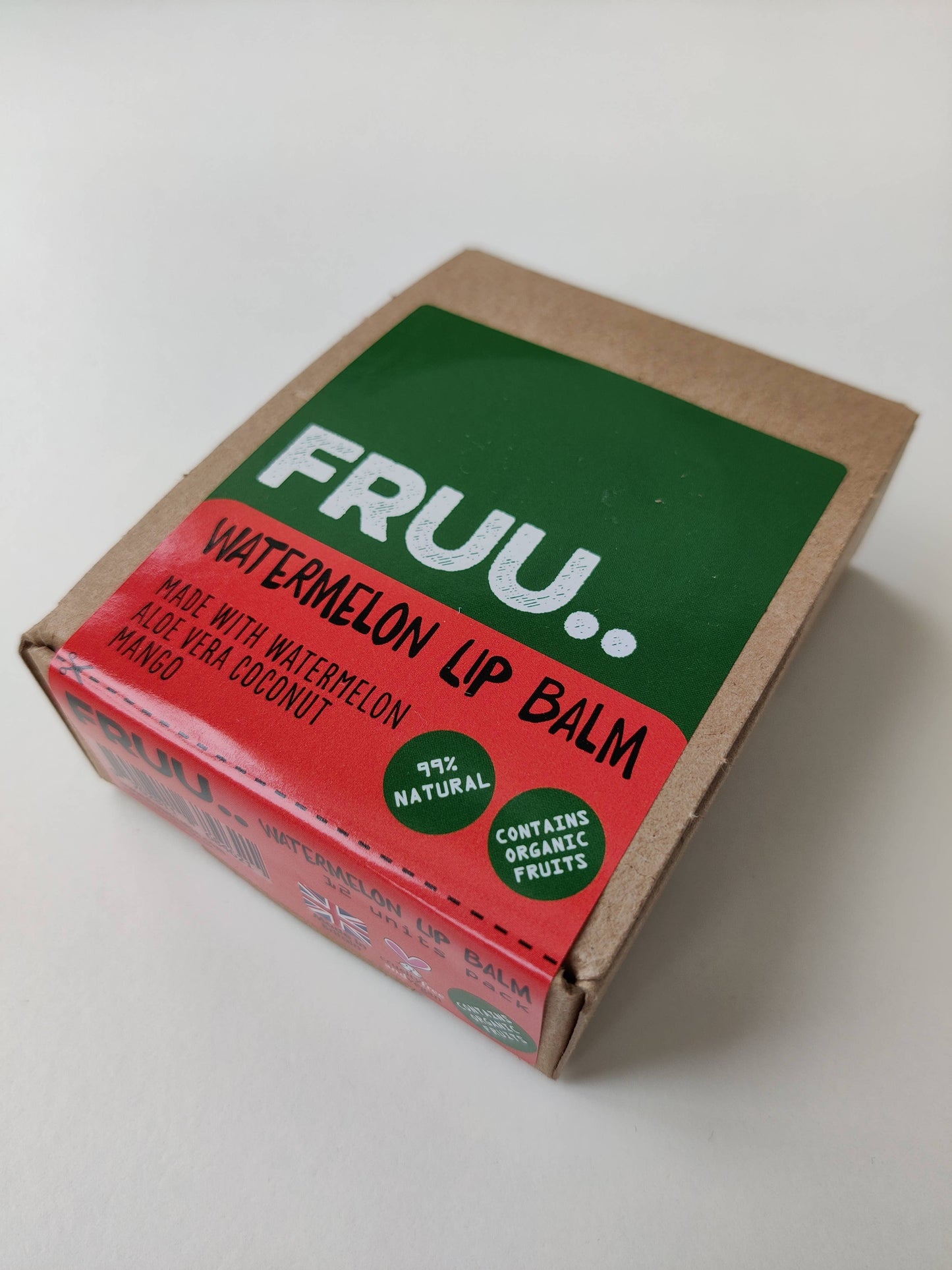 FRUU Watermelon Lip Balm