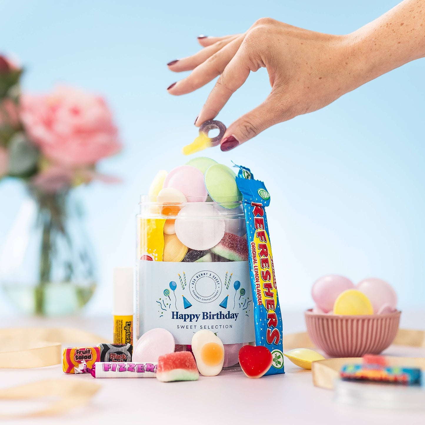 Happy Birthday Blue Share Tub