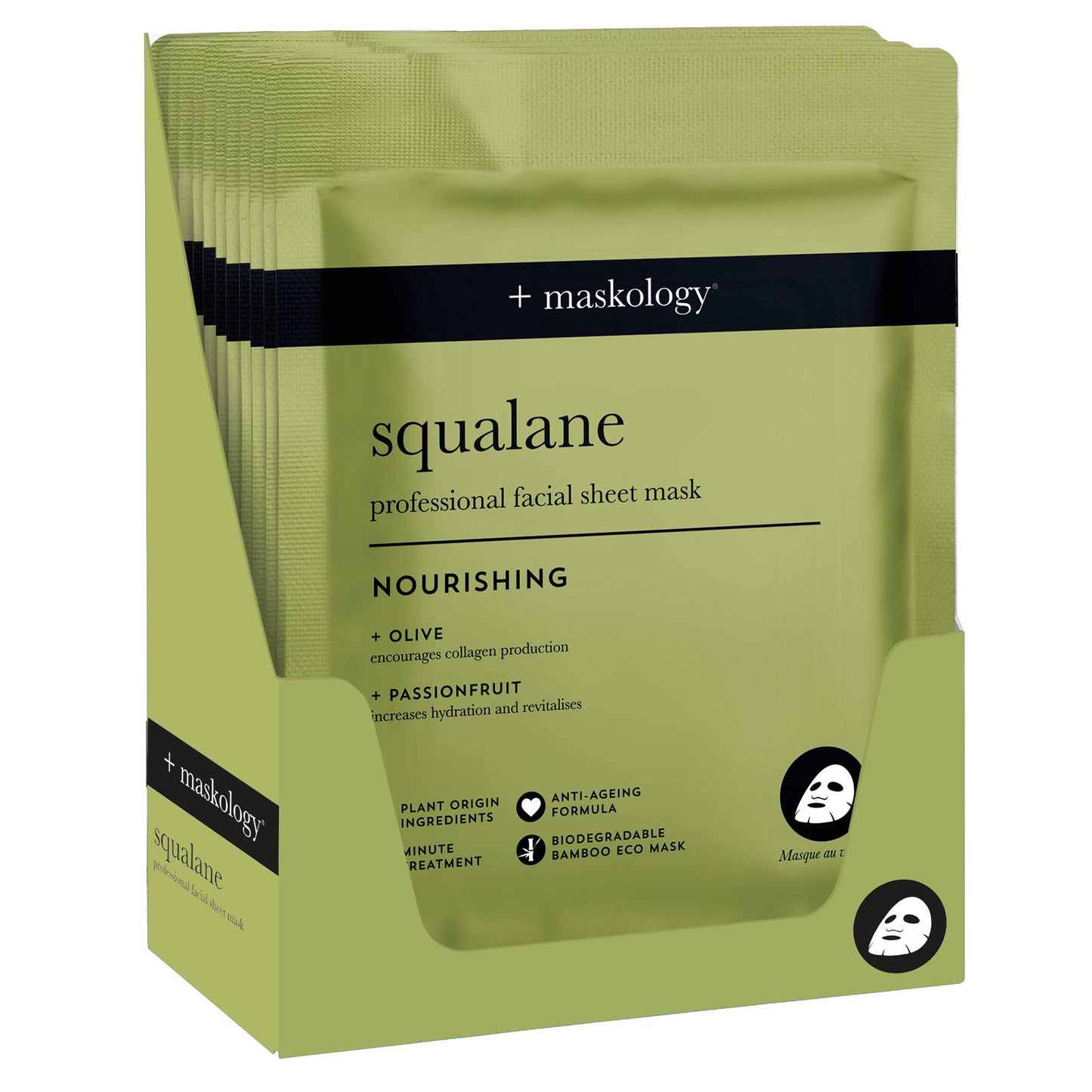 +maskology SQUALANE Professional Sheet Mask