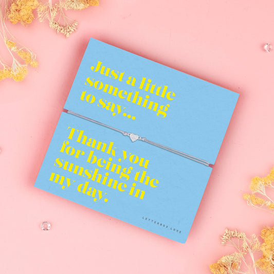 Sunshine in My Day – Thank You Friendship Bracelet