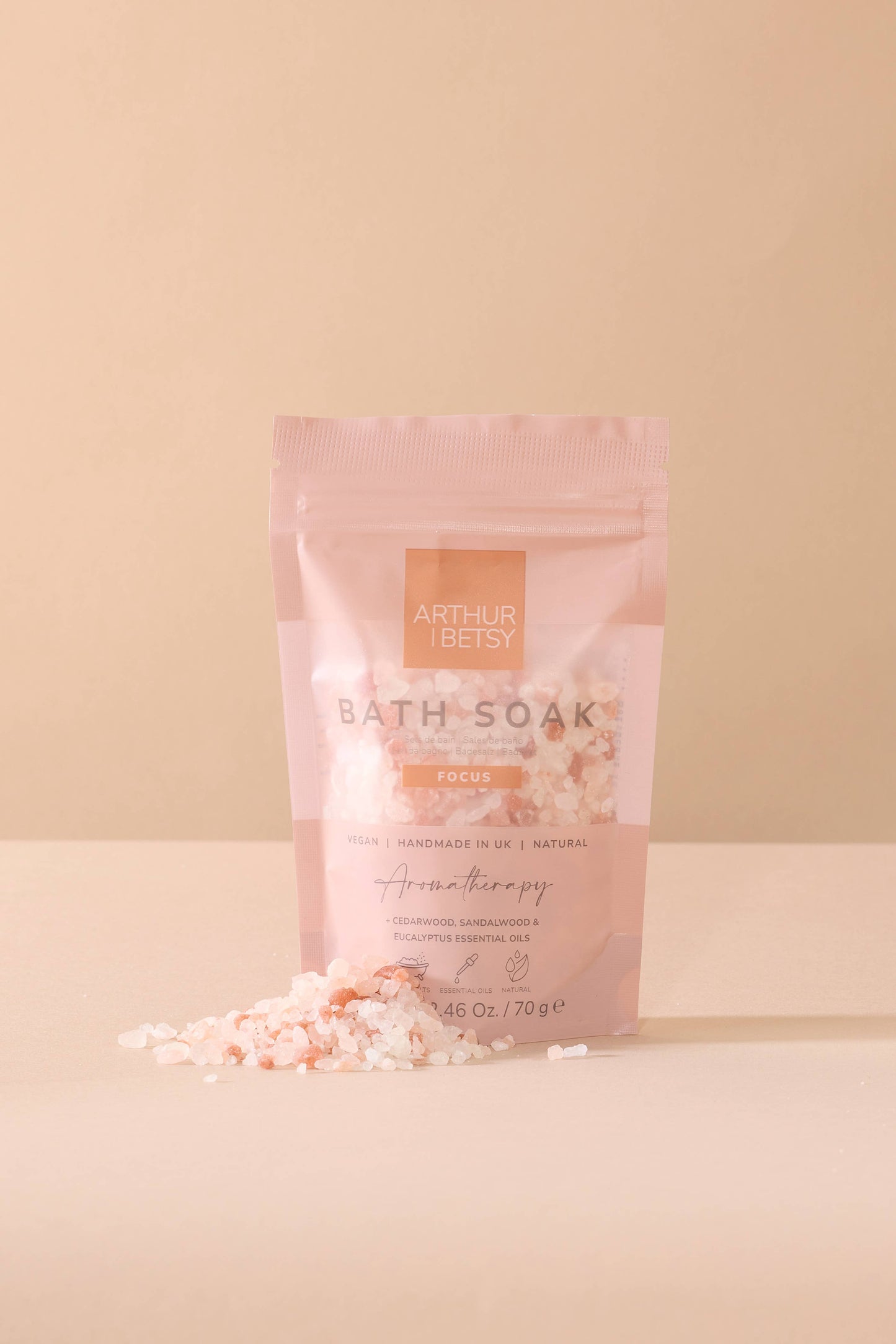 Aromatherapy Bath salts pouch Bath soak Christmas gift idea: Restore
