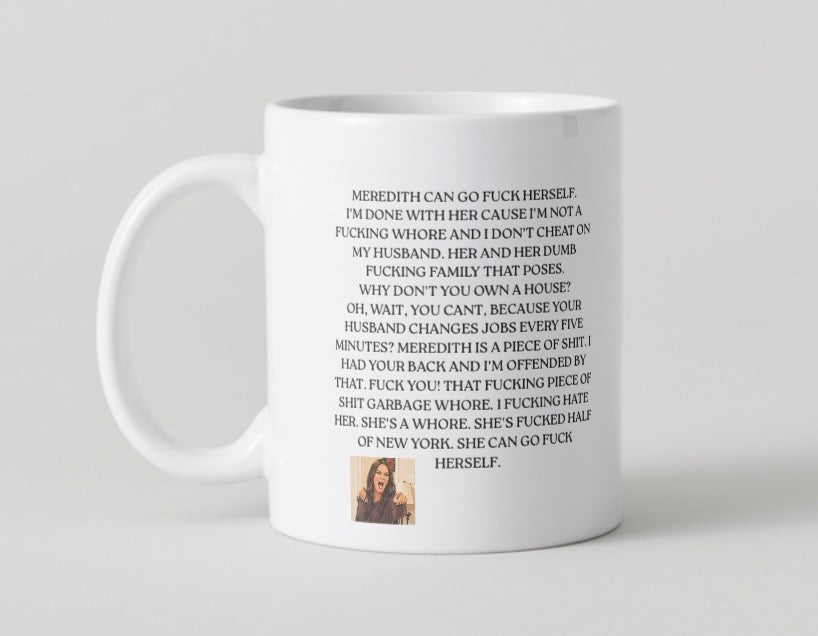 RHOSLC Lisa Barlow Hot Mic Rant Mug