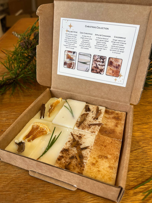 Christmas Wax Melt Collection - Box of 8