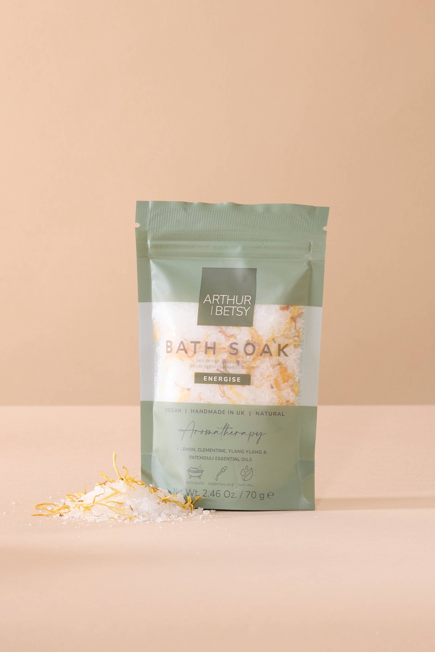 Aromatherapy Bath salts pouch Bath soak Christmas gift idea: Restore