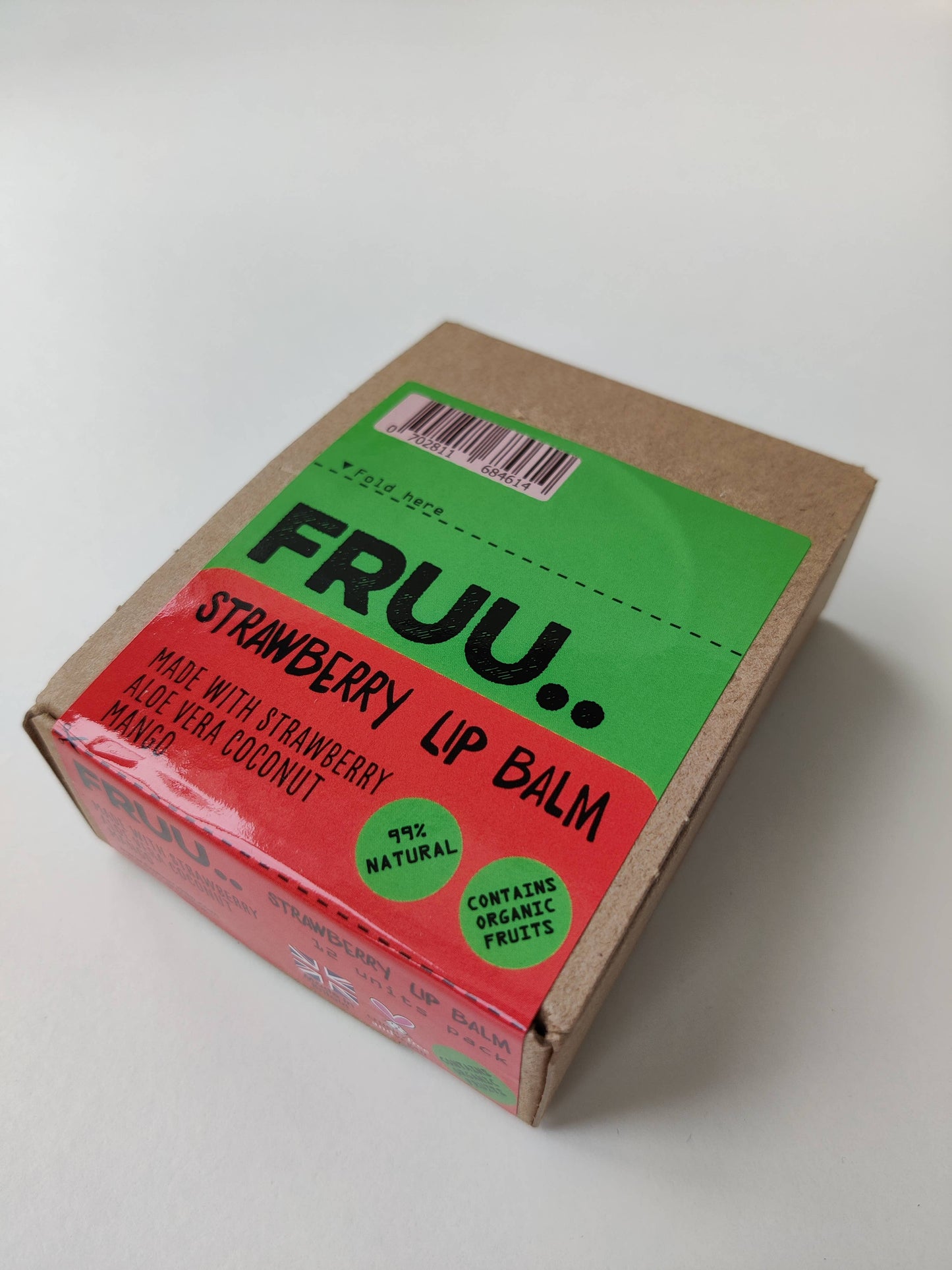 FRUU Strawberry Lip Balm