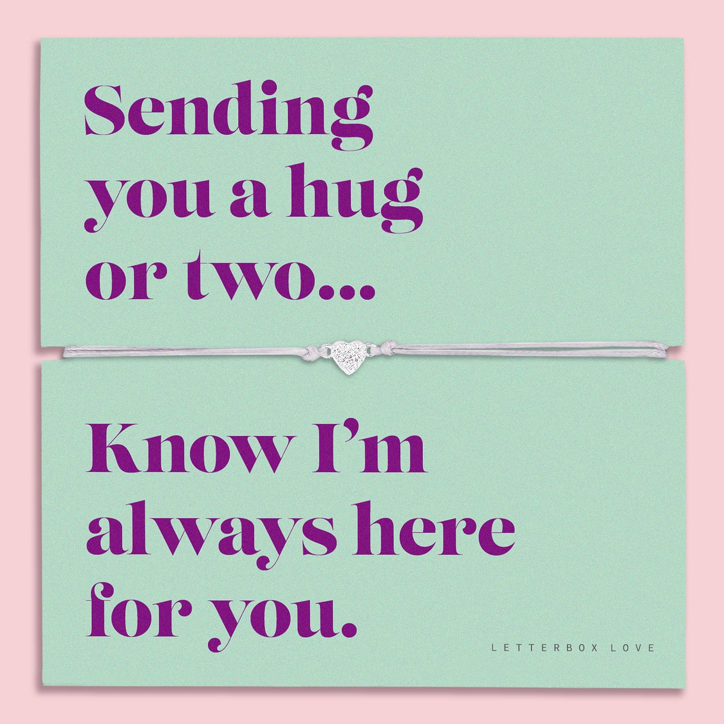 Sending Hugs - Comforting Friendship Bracelet