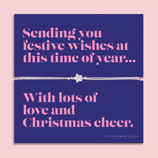 Sending You Festive Wishes Bracelet – Christmas Jewellery
