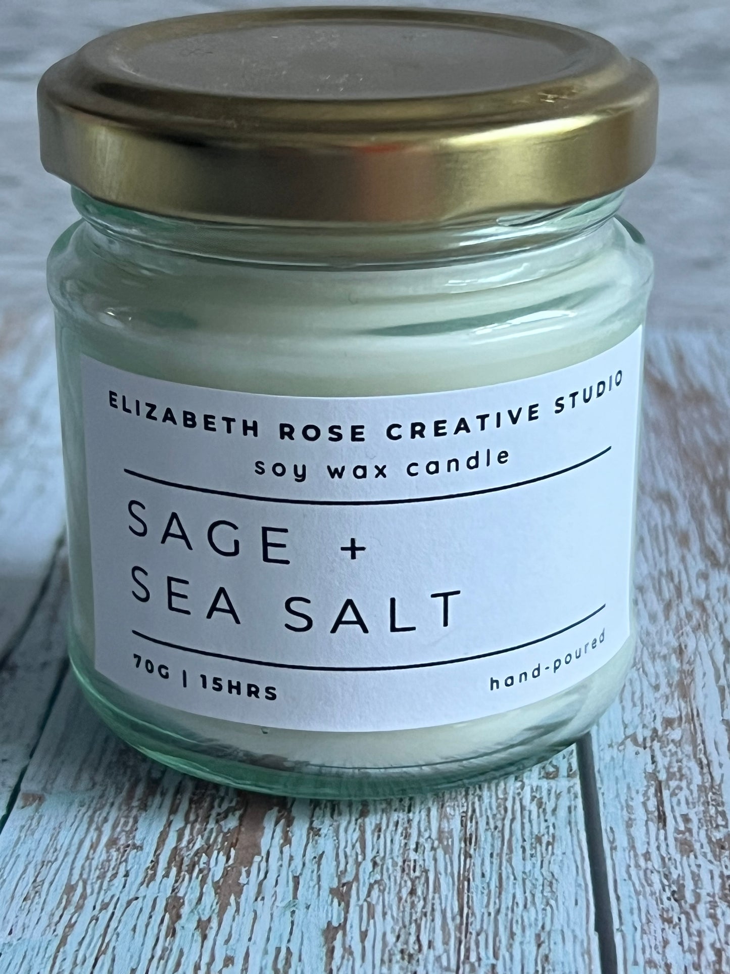 Natural Soy Wax Scented Candle 70g