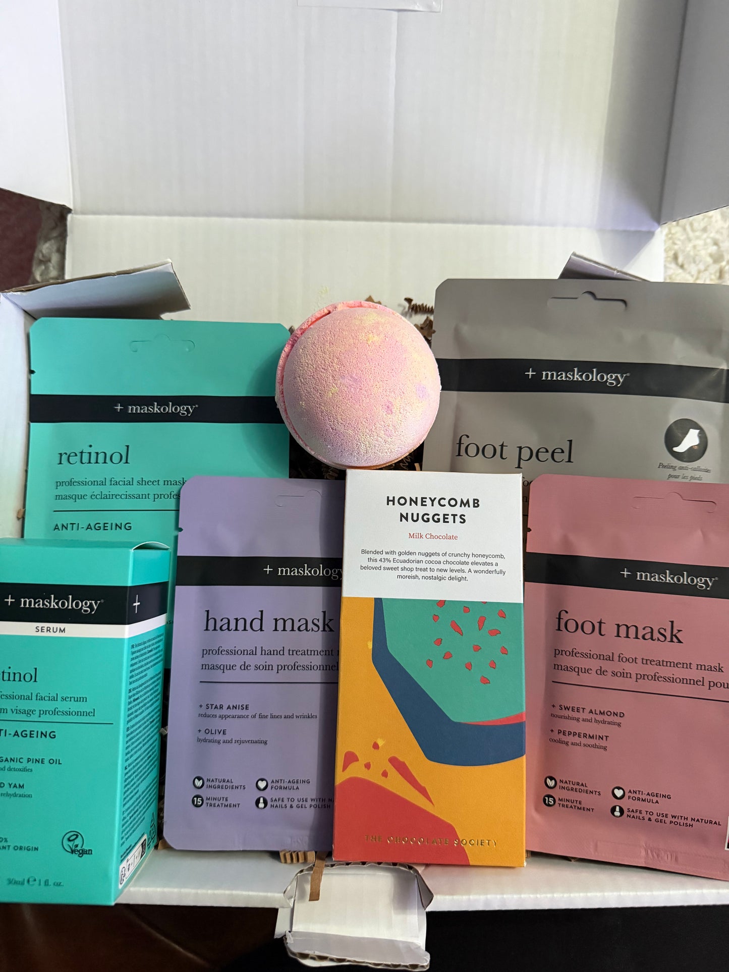 Retinol Face, Hand & Foot Spa Box