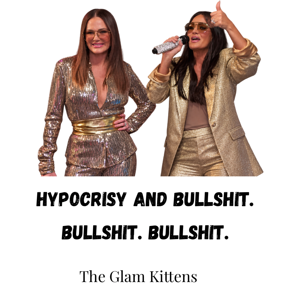 Hypocrisy and Bullshit Mug | The Glam Kittens | Lisa Barlow & Meredith Marks Fan Mug | Reality TV Lover Gift