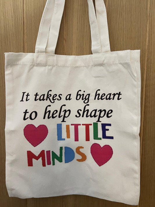 Teacher Canvas Tote Bag