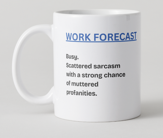 Work Forecast Mug