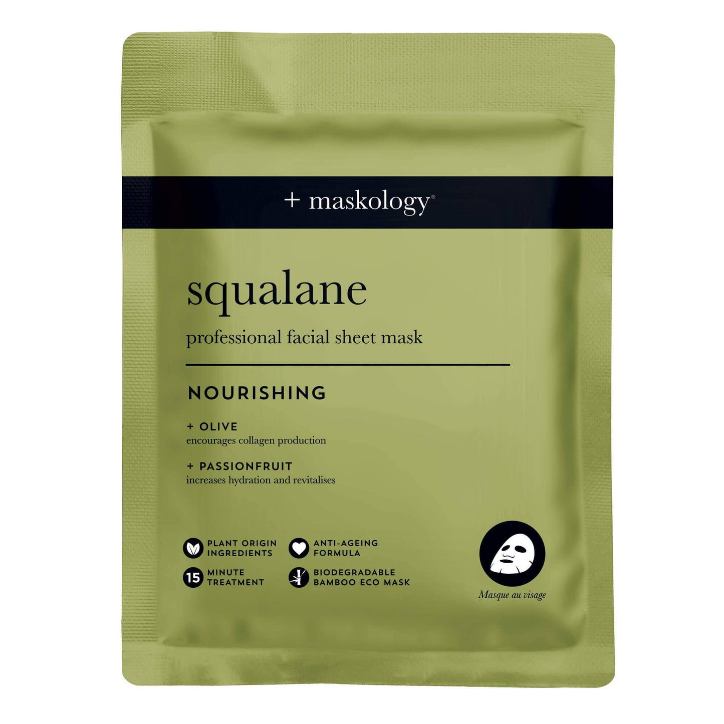 +maskology SQUALANE Professional Sheet Mask