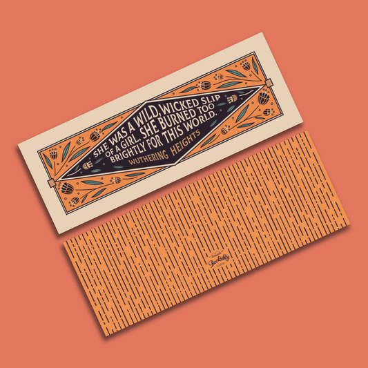 Wuthering Heights Brontë Quote Bookmark