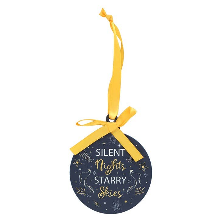 Silent Nights Starry Skies Christmas Ornament Bauble