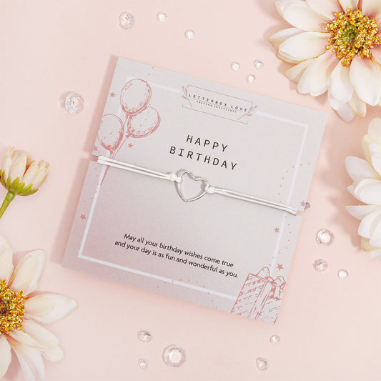 Happy Birthday Adjustable Bracelet