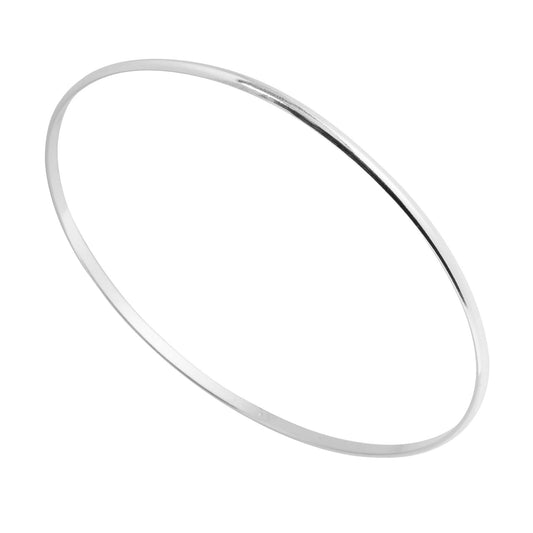 Pretty 925 Silver Bangle  (USA-DDP)
