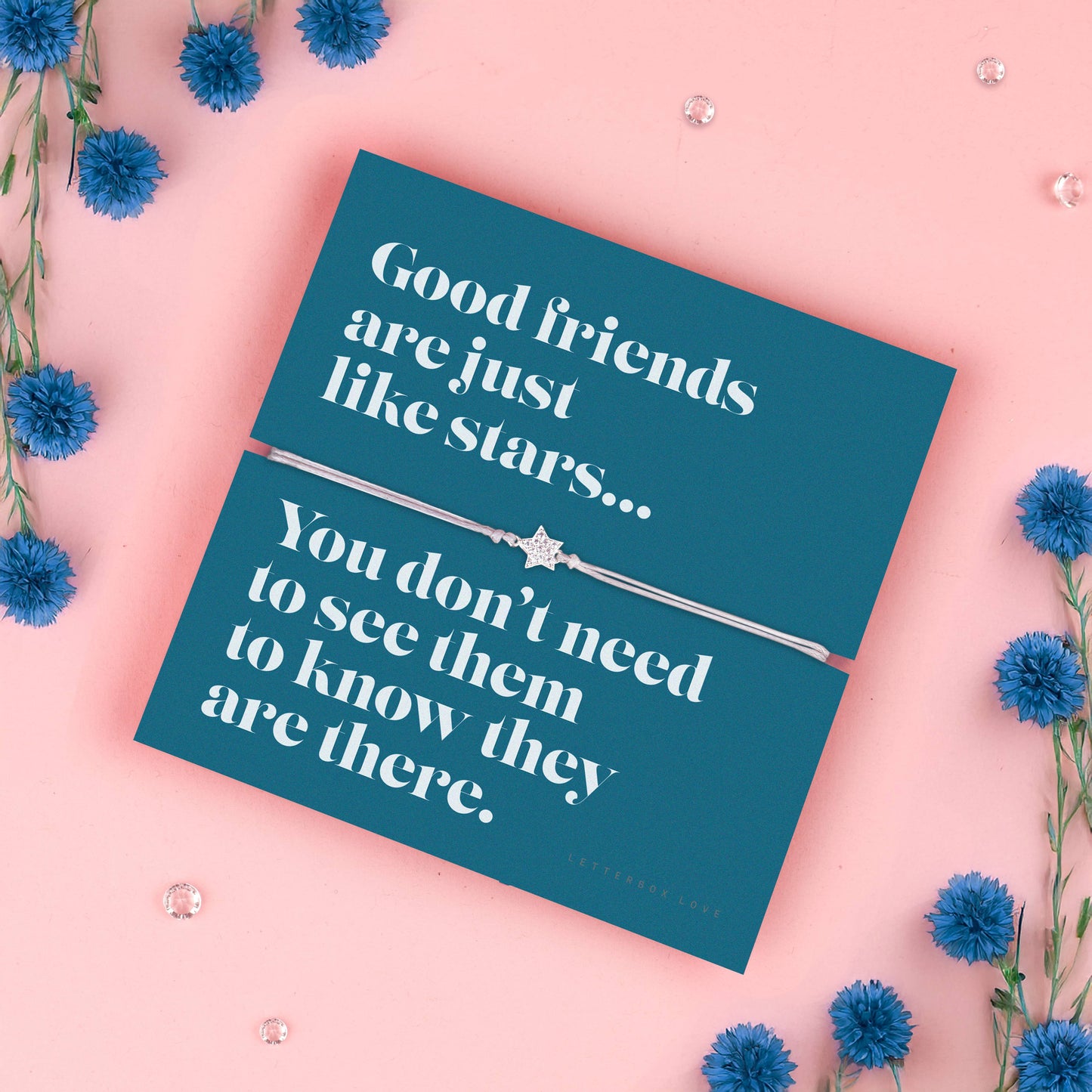 Good Friends are like Stars - Adjustable Bracelet